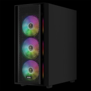 Корпус Gamdias Aura GC2 Elite Black with window (4712960138018)