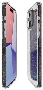 Чохол Spigen for Apple iPhone 15 Pro - Liquid Crystal Glitter Crystal Quartz (ACS06701)