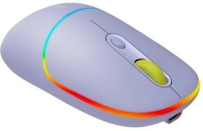 Фото: Миша Canyon MW-22 Dual Band RGB Wireless Mountain Lavender (CNS-CMSW22ML) № 3 | KTC