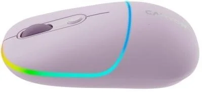 Фото: Миша Canyon MW-22 Dual Band RGB Wireless Pearl Rose (CNS-CMSW22PR) № 4 | KTC