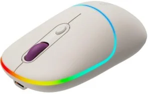 Фото: Миша Canyon MW-22 Dual Band RGB Wireless Rice (CNS-CMSW22RC) № 5 | KTC