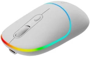 Фото: Миша Canyon MW-22 Dual Band RGB Wireless Snow White (CNS-CMSW22SW) № 3 | KTC