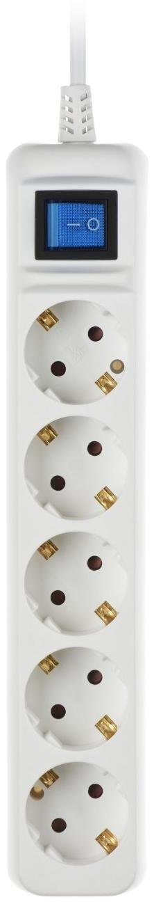  Мережевий фільтр 2E U05ESM3 3m White (2E-U05ESM3)