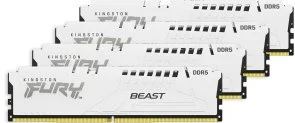 Фото: Оперативна пам’ять Kingston FURY (ex. HyperX) Beast White DDR5 4x32GB (KF556C40BWK4-128) № 2 | KTC
