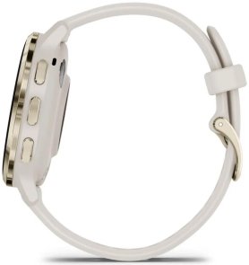 Смарт годинник Garmin Venu 3S Soft Gold Stainless Steel Bezel with Ivory Case and Silicone Band (010-02785-04)