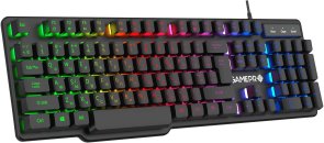 Клавіатура GamePro GK380 RGB USB Black