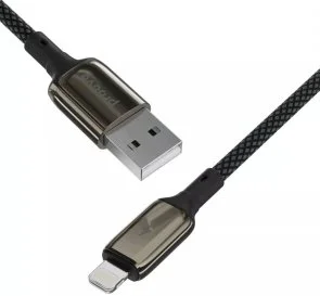 Фото: Кабель Proove Dense Metal 2.4A AM / Lightning 1m Black (CCDM20001101) № 2 | KTC