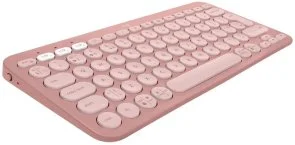 Фото: Комплект клавіатура+миша Logitech Pebble 2 Combo Tonal Rose (920-012241) № 4 | KTC