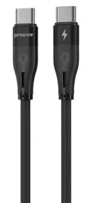 Фото: Кабель Proove Soft Silicone 60W Type-C / Type-C 1m Black (CCSO60002201) № 2 | KTC