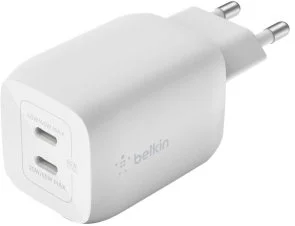 Фото: Зарядний пристрій Belkin BoostCharge Pro GaN 65W White (WCH013VFWH) № 2 | KTC
