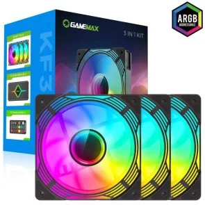 Фото: Кулер Gamemax KF300 BK 3pcs № 7 | KTC