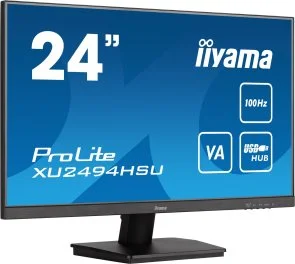 Фото: Монітор iiyama ProLite XU2494HSU-B6 Black - 23.8" VA / 1920×1080 / 100 Гц / AMD FreeSync № 2 | KTC
