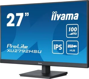 Фото: Монітор iiyama XU2792HSU-B6 Black - 27" IPS / 1920×1080 / 100 Гц / AMD FreeSync № 4 | KTC