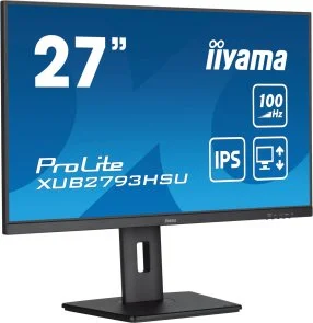 Фото: Монітор iiyama XUB2793HSU-B6 Black - 27" IPS / 1920×1080 / 100 Гц / AMD FreeSync / Pivot / HAS № 3 | KTC