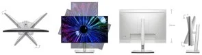 Фото: Монітор Dell U2424HE Black/Silver (210-BKJF) - 23.8" IPS / 1920×1080 / 120 Гц / Pivot / HAS № 8 | KTC