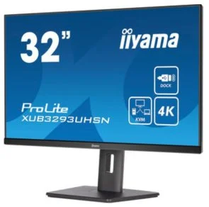 Фото: Монітор iiyama PROLITE XUB3293UHSN-B5 - 31.5" IPS / 3840×2160 / 60 Гц / Pivot / HAS № 3 | KTC
