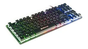 Фото: Клавіатура Real-EL Gaming 8710 TKL Backlit Black (EL123100030) № 4 | KTC