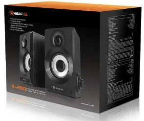 Фото: Колонки Real-EL S-200 Black (EL121200008) № 9 | KTC