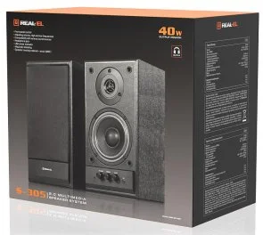 Фото: Колонки Real-EL S-305 Black (EL121200012) № 9 | KTC