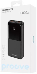 Батарея універсальна Proove Illuminator 10000mAh 22.5W Black (PBI122210001)