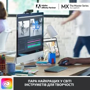 Фото: Клавіатура Logitech MX Keys Mini Minimalist US/Ukr Pale Grey (920-010499) № 13 | KTC