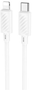 Кабель Hoco X88 Magic Silicone 20W AM / Type-C 1m White (X88_Type-C_White)