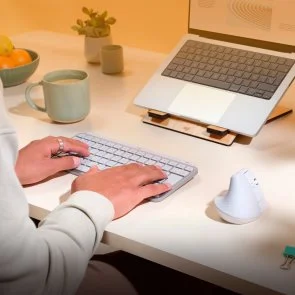 Фото: Миша Logitech Lift for Mac Off White (910-006477) № 14 | KTC