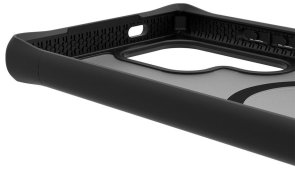Чохол iTSkins for Samsung S24 Ultra - HYBRID R Frost Black (SGGB-HMFRT-BLCK)