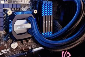 Фото: Оперативна пам’ять Corsair Vengeance LED Blue DDR4 2x8GB (CMU16GX4M2A2666C16B) № 3 | KTC