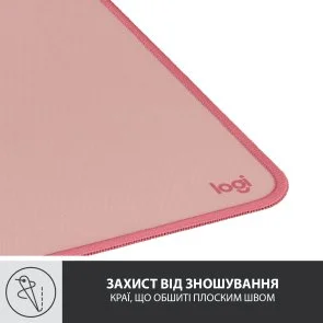 Фото: Килимок Logitech Desk Mat Studio Series 300x700x2mm Darker Rose (956-000053) № 6 | KTC