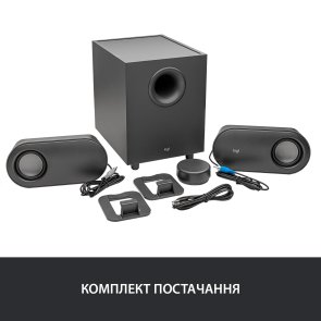 Колонки Logitech Z407 Bluetooth Graphite (980-001348)