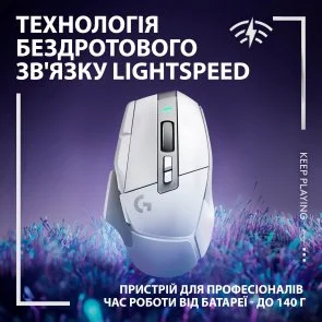 Фото: Миша Logitech G502 X LightSpeed White/Core (910-006189) № 9 | KTC
