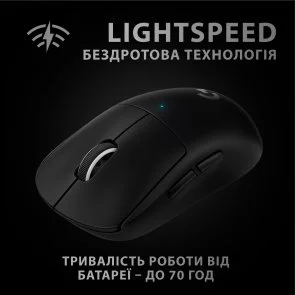 Фото: Миша Logitech G Pro X Superlight Wireless Black (910-005880) № 8 | KTC