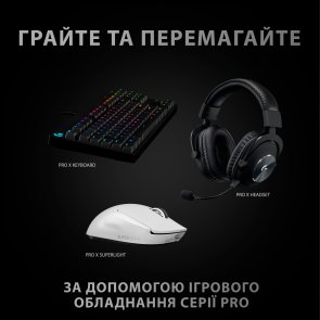 Миша Logitech G Pro X Superlight White (910-005942)