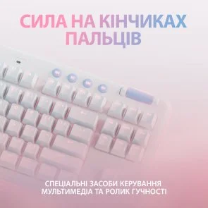 Фото: Клавіатура Logitech G715 Tactile Off White (920-010465) № 2 | KTC
