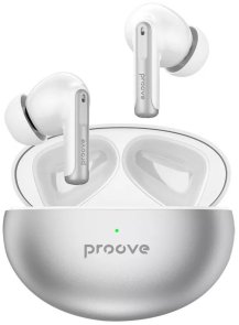 Навушники Proove Thunder Buds TWS with ANC Silver (TWTB00010006)