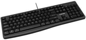 Клавіатура Canyon CNE-CKEY5 UKR/ENG USB Black