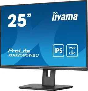 Фото: Монітор iiyama XUB2595WSU-B5 - 25" IPS / 1920×1200 / 60 Гц / AMD FreeSync / Pivot / HAS № 3 | KTC