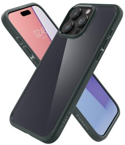 Чохол Spigen for Apple iPhone 15 Pro Max - Ultra Hybrid Matte Frost Green (ACS06569)