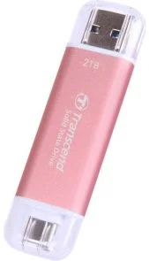 Фото: Зовнішній SSD-накопичувач Transcend ESD310P 2TB Pink (TS2TESD310P) № 3 | KTC