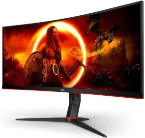 Фото: Монітор AOC CU34G2XP Black (CU34G2XP/BK) - 34" VA / 3440x1440 / 180 Гц / AMD FreeSync Premium, Adaptive Sync / HAS № 2 | KTC