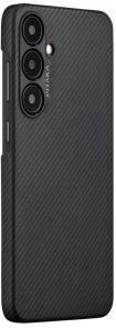 Чохол Pitaka for Samsung S24 - MagEZ Case 4 Twill Black/Grey (KS2401)