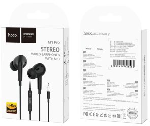 Гарнітура Hoco M1 Pro Black (6931474728562)