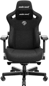 Крісло ігрове Anda Seat Kaiser 3 Size L Fabric, Black