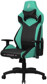 Крісло ігрове 1stPlayer WIN101, Black/Green