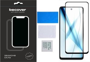 Захисне скло BeCover for Tecno Spark 20 Pro KJ6 - Black (710653)