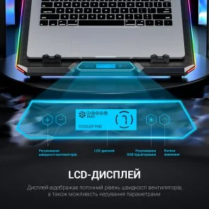 Фото: Підставка для ноутбука GamePro CP890 Black № 5 | KTC