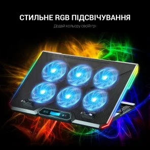 Фото: Підставка для ноутбука GamePro CP890 Black № 13 | KTC
