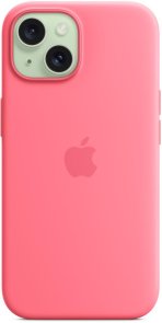 Чохол Apple for iPhone 15 - Silicone Case with MagSafe Pink (MWN93)