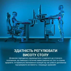 Фото: Стіл комп’ютерний OfficePro ODE670B № 12 | KTC